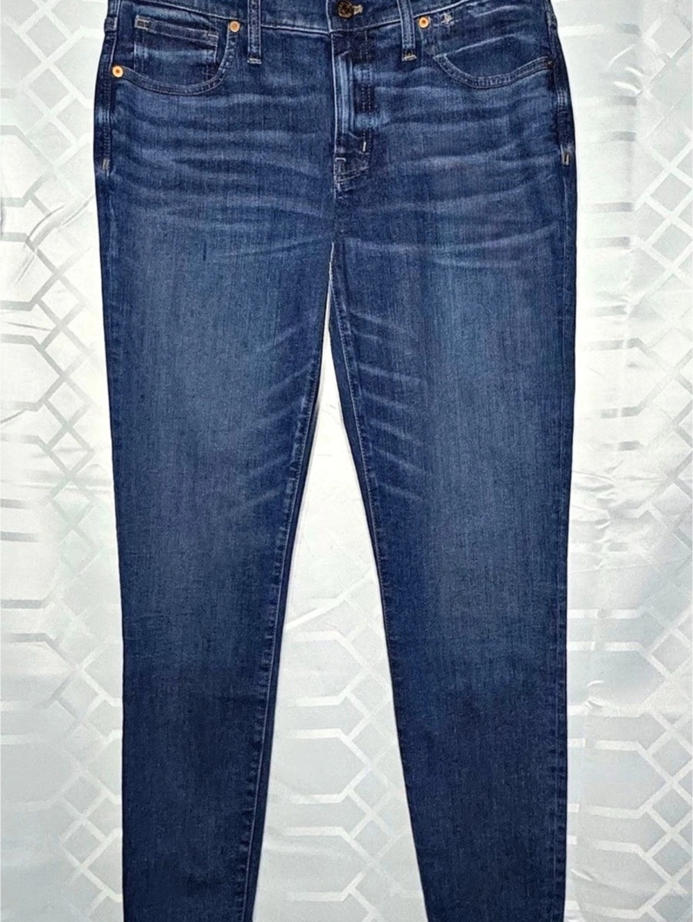 Madewell 9" Mid-Rise Skinny Jeans Blue